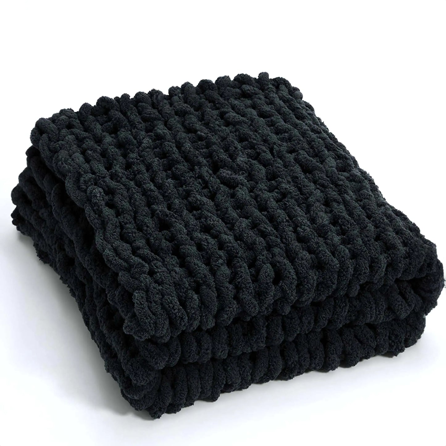 Chunky Knitted Blanket