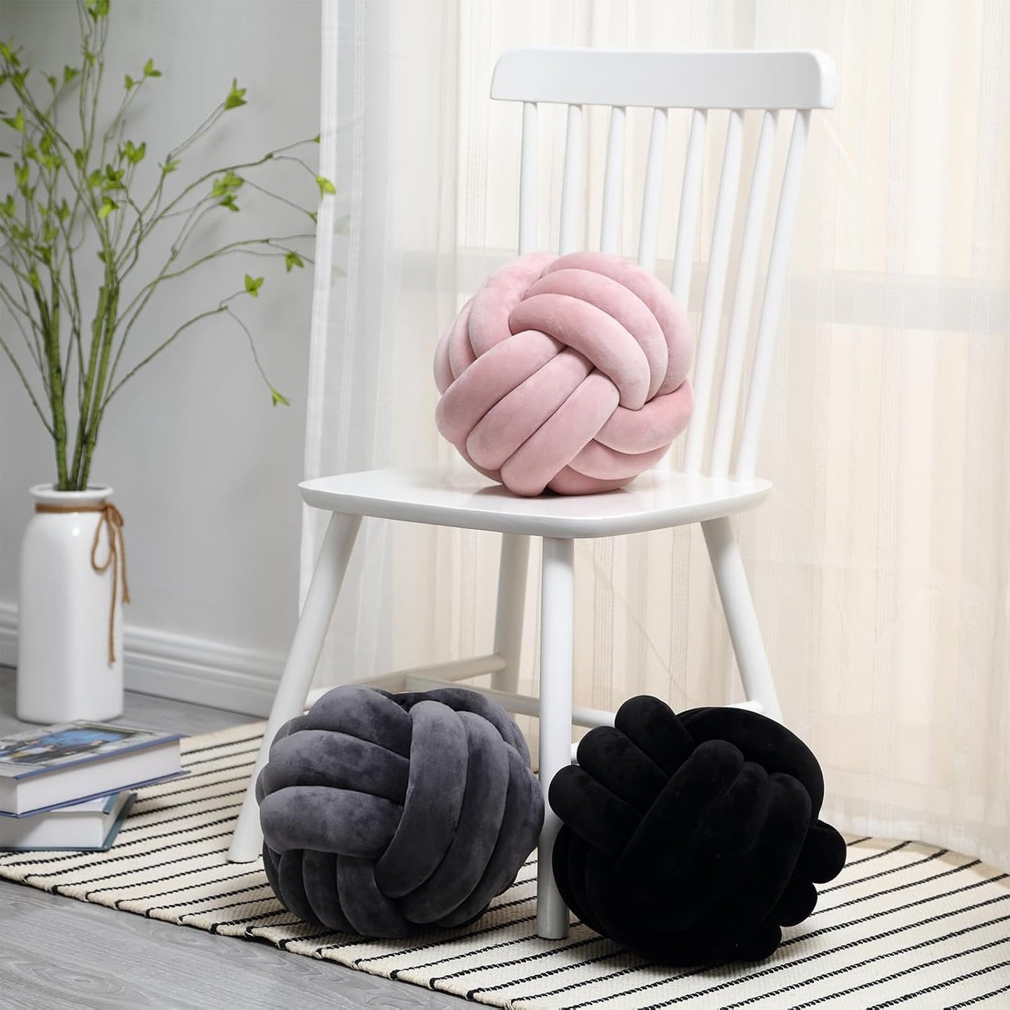 Knot Ball Pillow